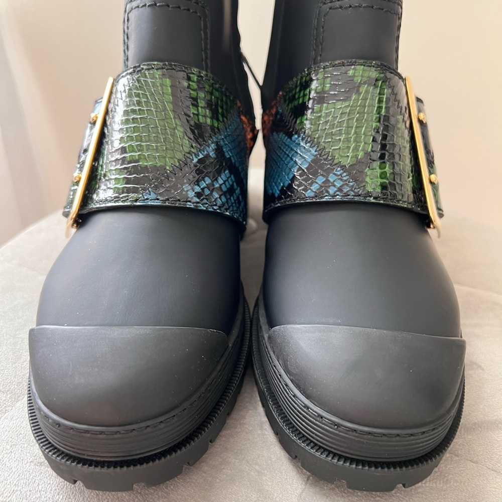 Burberry Buckle Ankle Boot - Picture 3 of 11